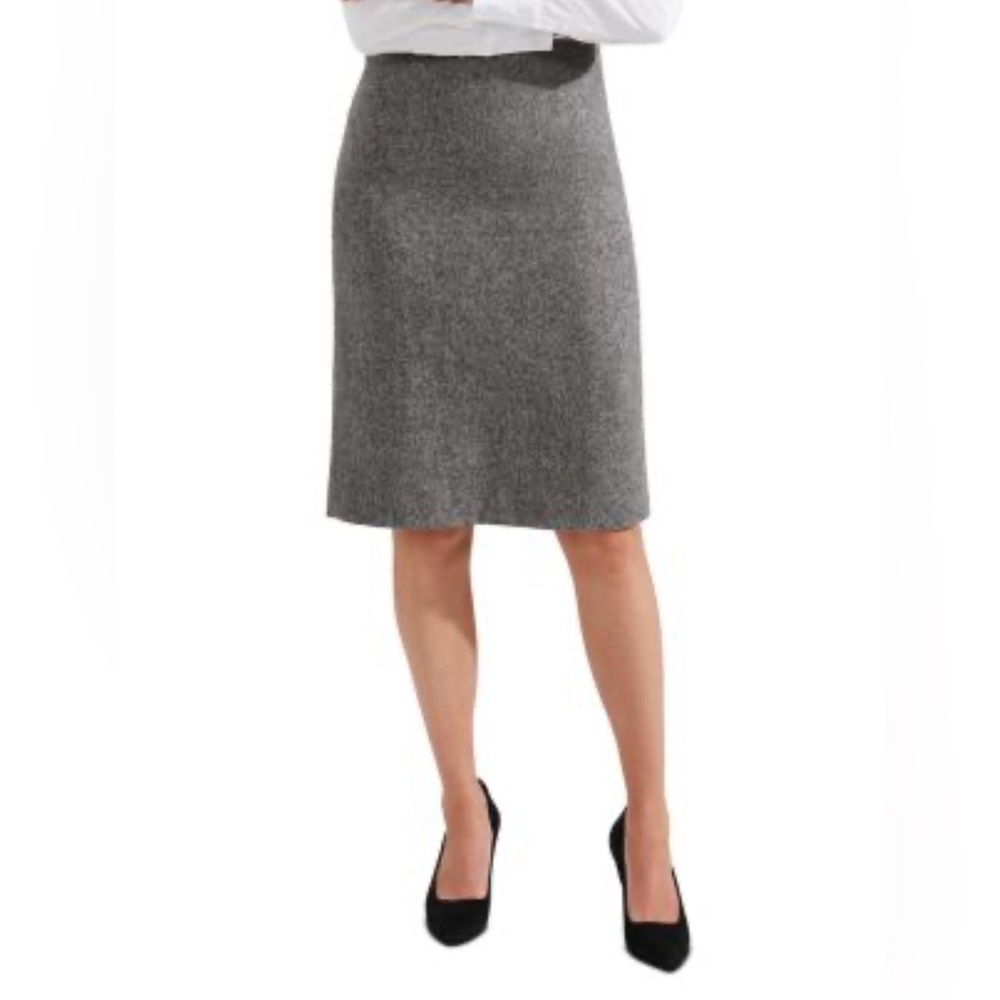 le soul women’s gray over knee skirt M L124-25